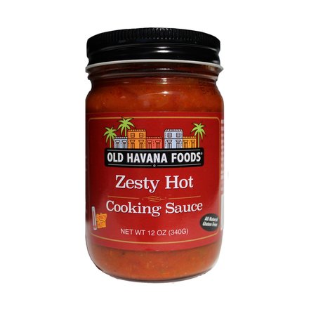 OLD HAVANA FOODS Zesty Hot Sauce 12 oz ZHCS12